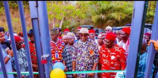 DEPUTY SPEAKER KALU LIGHTS UP BENDE, GIFTS WIDOW NEW HOME